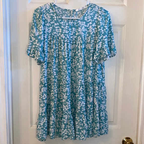 Beachsissi Floral Babydoll Dress Tunic - Picture 3 of 10